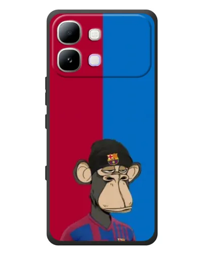 Чохол для Infinix Note Edge з картинкою «Bored Ape — фанат Барси»