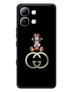 Чехол для Infinix Note Edge с картинкой «Минни Маус на лого» Чехол для Infinix Note Edge с картинкой «Минни Маус на лого»