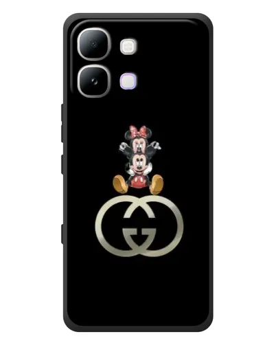 Чехол для Infinix Note Edge с картинкой «Минни Маус на лого» Чехол для Infinix Note Edge с картинкой «Минни Маус на лого»