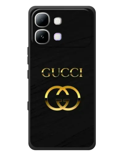 Чехол для Infinix Note Edge с картинкой «Золотой логотип Gucci» Чехол для Infinix Note Edge с картинкой «Золотой логотип Gucci»