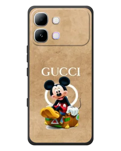 Чехол для Infinix Note Edge с картинкой «Микки Маус Gucci — крафт» Чехол для Infinix Note Edge с картинкой «Микки Маус Gucci — крафт»
