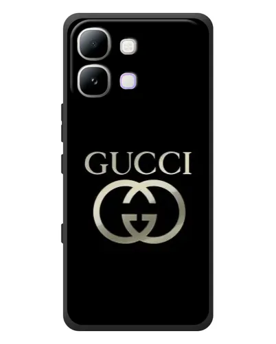 Чехол для Infinix Note Edge с картинкой «Gucci — золото на черном» Чехол для Infinix Note Edge с картинкой «Gucci — золото на черном»