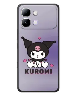 Чохол для Infinix Note Edge з картинкою «Kuromi — фіолетовий арт» Чохол для Infinix Note Edge з картинкою «Kuromi — фіолетовий арт»