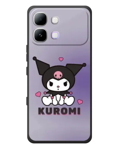 Чохол для Infinix Note Edge з картинкою «Kuromi — фіолетовий арт» Чохол для Infinix Note Edge з картинкою «Kuromi — фіолетовий арт»