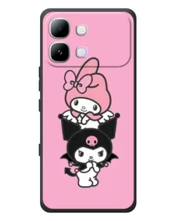 Чохол для Infinix Note Edge з картинкою «My Melody та Kuromi» Чохол для Infinix Note Edge з картинкою «My Melody та Kuromi»