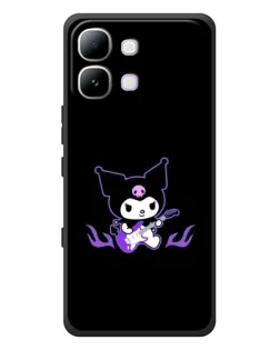 Чохол для Infinix Note Edge з картинкою «Електрична Kuromi» Чохол для Infinix Note Edge з картинкою «Електрична Kuromi»