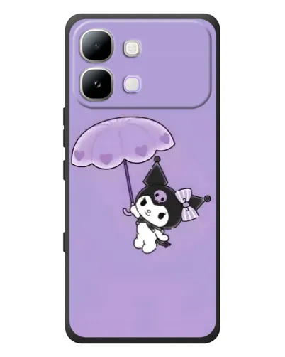 Чохол для Infinix Note Edge з картинкою «Kuromi з парасолькою» Чохол для Infinix Note Edge з картинкою «Kuromi з парасолькою»