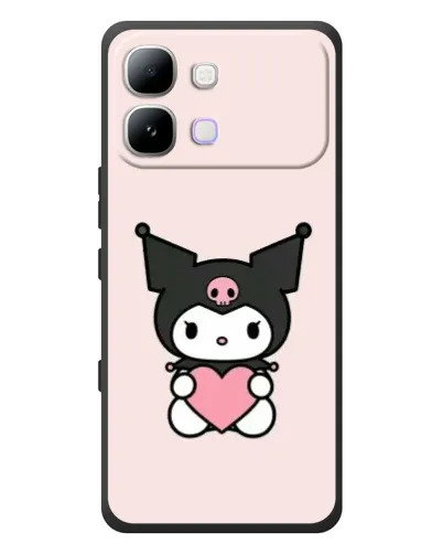 Чохол для Infinix Note Edge з картинкою «Kuromi та серце» Чохол для Infinix Note Edge з картинкою «Kuromi та серце»