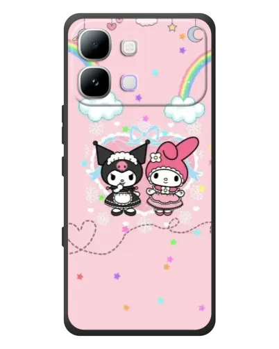 Чохол для Infinix Note Edge з картинкою «My Melody та Kuromi» Чохол для Infinix Note Edge з картинкою «My Melody та Kuromi»