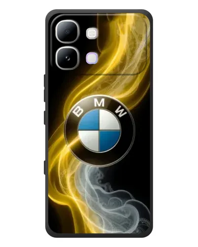 Чохол для Infinix Note Edge з картинкою «Золотистий дим BMW» Чохол для Infinix Note Edge з картинкою «Золотистий дим BMW»