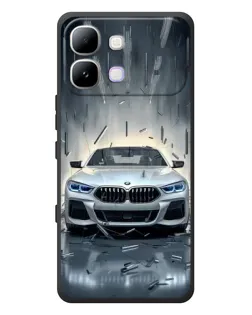 Чохол для Infinix Note Edge з картинкою «BMW у світлі фар»