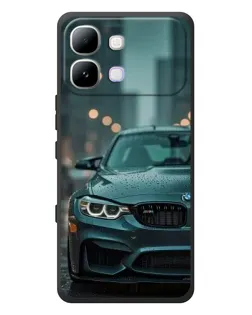 Чохол для Infinix Note Edge з картинкою «BMW у вогнях міста»