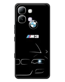 Чохол для Infinix Note Edge з картинкою «Мінімалістичний принт BMW M3»