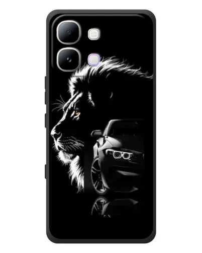 Чохол для Infinix Note Edge з картинкою «BMW та лев» Чохол для Infinix Note Edge з картинкою «BMW та лев»
