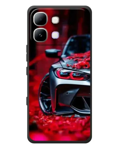 Чохол для Infinix Note Edge з картинкою «Спортивна BMW та квіти» Чохол для Infinix Note Edge з картинкою «Спортивна BMW та квіти»