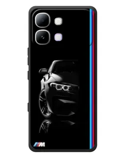 Чохол для Infinix Note Edge з картинкою «Силует BMW в темряві»