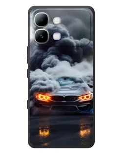 Чохол для Infinix Note Edge з картинкою «BMW у диму»