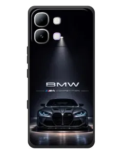 Чохол для Infinix Note Edge з картинкою «BMW крізь нічне місто»