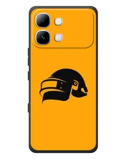 Чохол для Infinix Note Edge з картинкою «PUBG — золотий шолом»