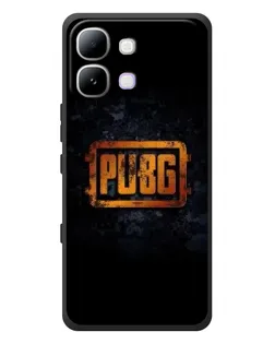 Чохол для Infinix Note Edge з картинкою «PUBG — золотий логотип»