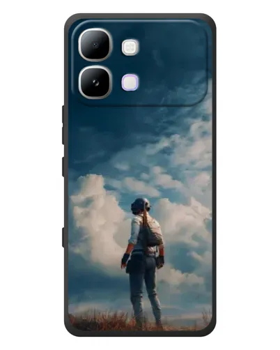Чохол для Infinix Note Edge з картинкою «Герой PUBG на скелі» Чохол для Infinix Note Edge з картинкою «Герой PUBG на скелі»