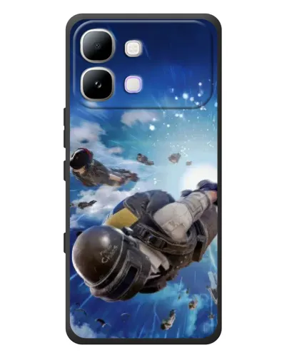 Чохол для Infinix Note Edge з картинкою «Десант PUBG — стрибок» Чохол для Infinix Note Edge з картинкою «Десант PUBG — стрибок»
