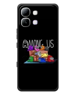 Чехол для Infinix Note Edge с картинкой «Логотип Among Us» Чехол для Infinix Note Edge с картинкой «Логотип Among Us»