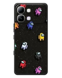 Чехол для Infinix Note Edge с картинкой «Космический паттерн Among Us» Чехол для Infinix Note Edge с картинкой «Космический паттерн Among Us»