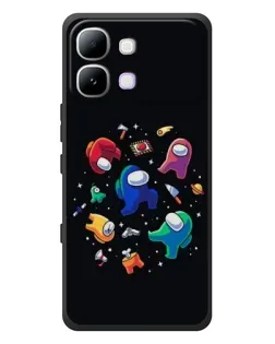 Чехол для Infinix Note Edge с картинкой «Among Us космос»