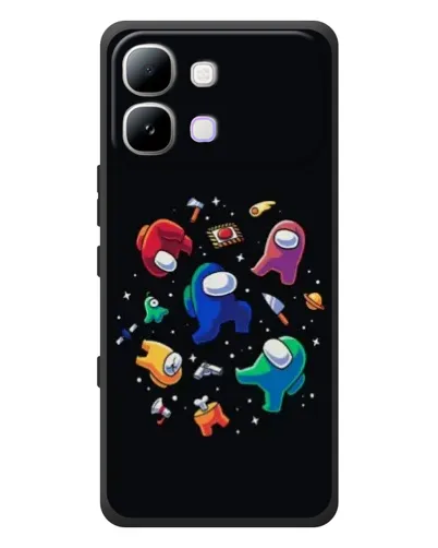 Чехол для Infinix Note Edge с картинкой «Among Us космос» Чехол для Infinix Note Edge с картинкой «Among Us космос»
