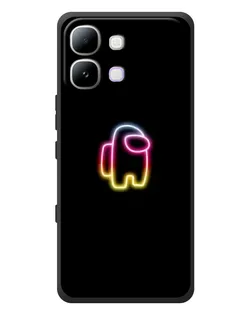 Чехол для Infinix Note Edge с картинкой «Among Us градиент»
