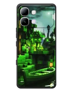 Чехол для Infinix Note Edge с картинкой «Minecraft лесной пейзаж» Чехол для Infinix Note Edge с картинкой «Minecraft лесной пейзаж»