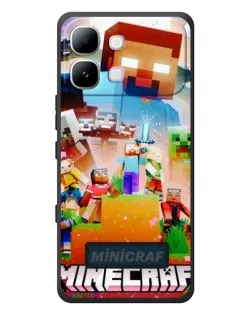 Чехол для Infinix Note Edge с картинкой «Minecraft герои игры» Чехол для Infinix Note Edge с картинкой «Minecraft герои игры»