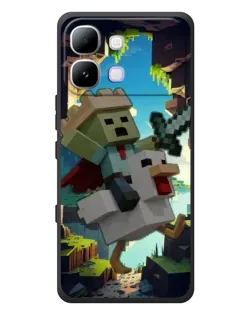 Чехол для Infinix Note Edge с картинкой «Стив и гусь» Чехол для Infinix Note Edge с картинкой «Стив и гусь»