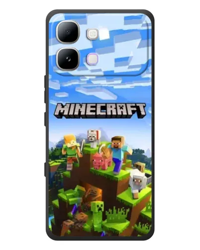 Чехол для Infinix Note Edge с картинкой «Minecraft классический мир» Чехол для Infinix Note Edge с картинкой «Minecraft классический мир»