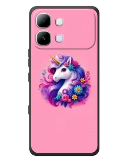 Чехол для Infinix Note Edge с картинкой «Сказочный единорог»