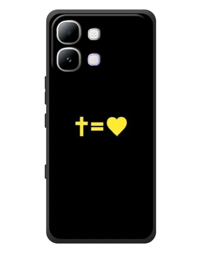Чохол для Infinix Note Edge з картинкою «Серце та Хрест» Чохол для Infinix Note Edge з картинкою «Серце та Хрест»