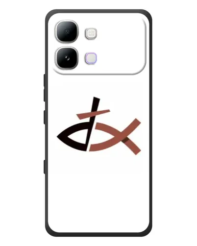 Чохол для Infinix Note Edge з картинкою «Риба та хрест» Чохол для Infinix Note Edge з картинкою «Риба та хрест»