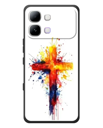 Чохол для Infinix Note Edge з картинкою «Акварельний хрест» Чохол для Infinix Note Edge з картинкою «Акварельний хрест»