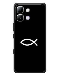 Чехол для Infinix Note Edge с картинкой «Символ рыбы Jesus» Чехол для Infinix Note Edge с картинкой «Символ рыбы Jesus»