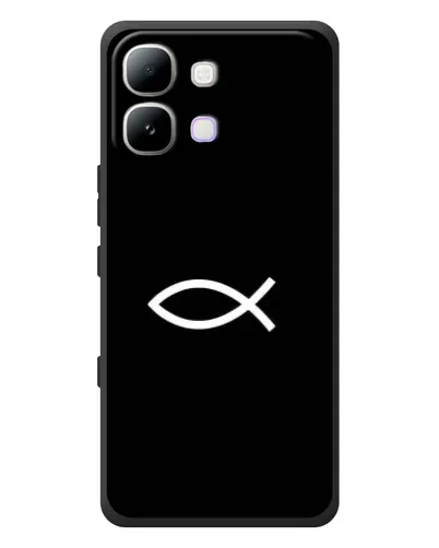 Чехол для Infinix Note Edge с картинкой «Символ рыбы Jesus» Чехол для Infinix Note Edge с картинкой «Символ рыбы Jesus»