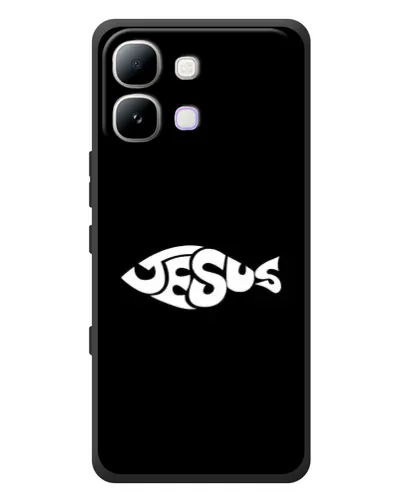 Чехол для Infinix Note Edge с картинкой «Рыба Jesus» Чехол для Infinix Note Edge с картинкой «Рыба Jesus»