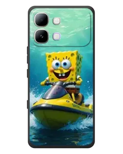 Чехол для Infinix Note Edge с картинкой «Спанч Боб на гидроцикле» Чехол для Infinix Note Edge с картинкой «Спанч Боб на гидроцикле»
