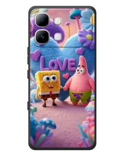 Чехол для Infinix Note Edge с картинкой «Губка Боб Патрик»