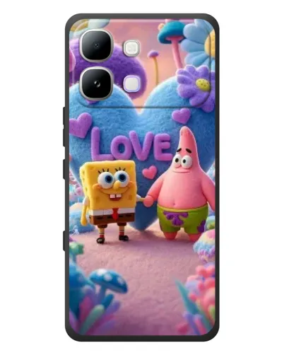 Чехол для Infinix Note Edge с картинкой «Губка Боб Патрик»
