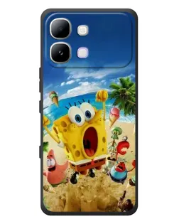 Чехол для Infinix Note Edge с картинкой «Развлечения на пляже»