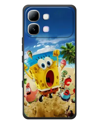 Чехол для Infinix Note Edge с картинкой «Развлечения на пляже»