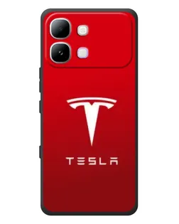 Чохол для Infinix Note Edge з картинкою «Tesla Red Classic»