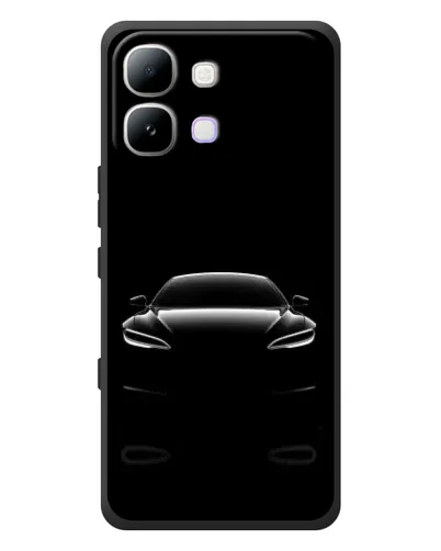 Чохол для Infinix Note Edge з картинкою «Силует Tesla Night» Чохол для Infinix Note Edge з картинкою «Силует Tesla Night»