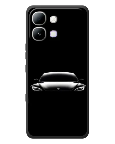 Чохол для Infinix Note Edge з картинкою «Фари Tesla Night» Чохол для Infinix Note Edge з картинкою «Фари Tesla Night»